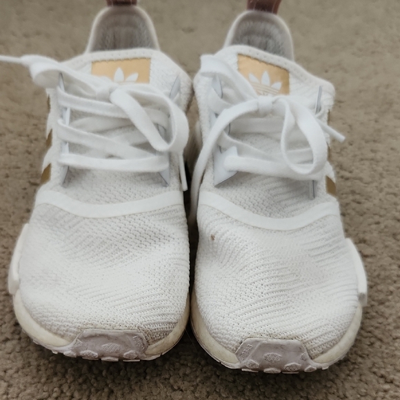 Adidas NMD_R1 shoes women’s white and rose gold - Picture 5 of 7